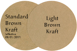Brown kraft online paper labels